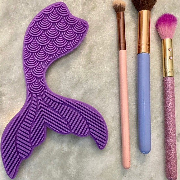 Other - NWT Makeup Brush Cleansing Mat Large Mermaid